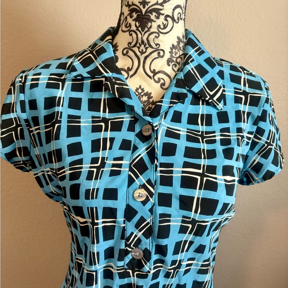 R-WEAR RAMPAGE CLOTHING CO. Vintage Short Sleeves Mini Dress - Picture 3 of 5